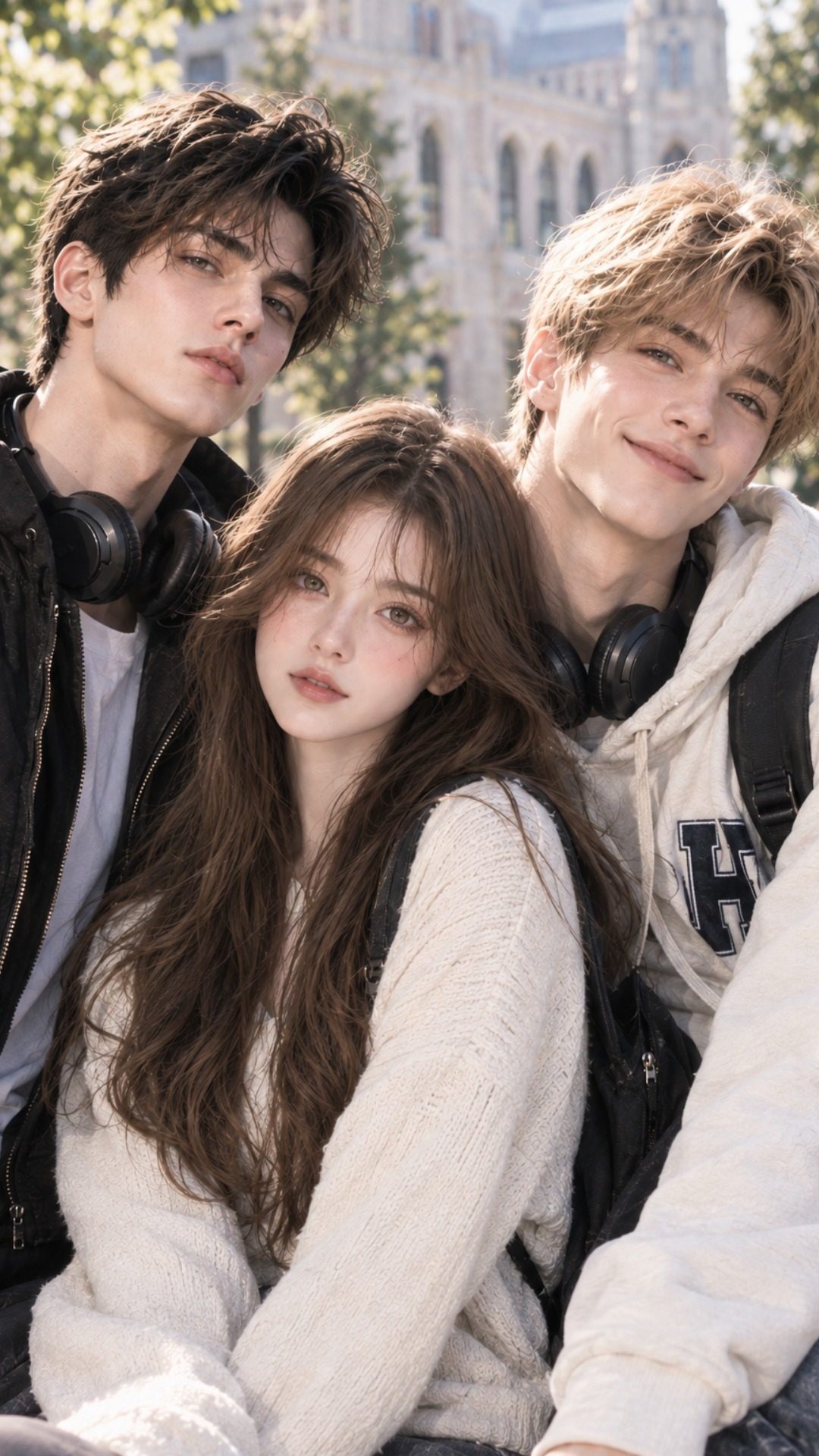 Three Hearts, One Campus
