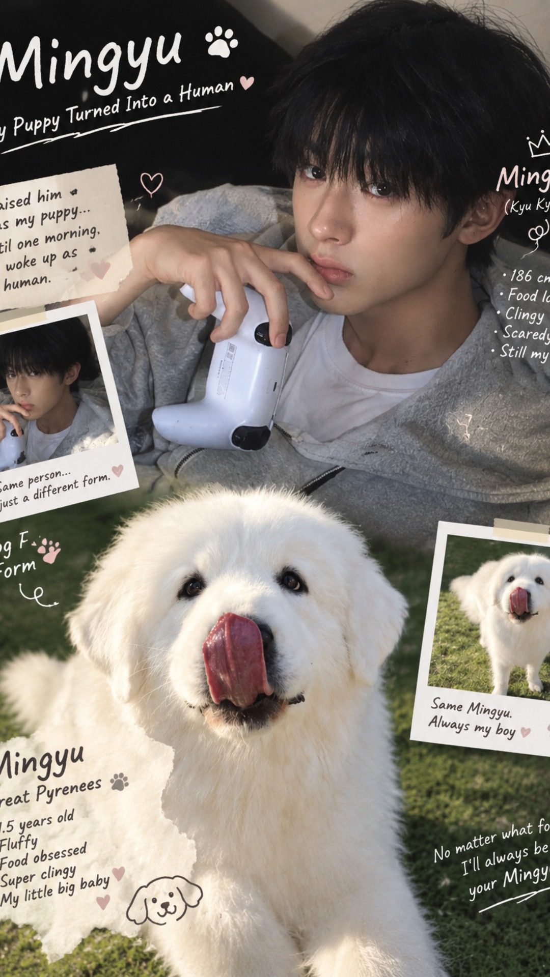 My Fluffy Puppy Turned Into a Human