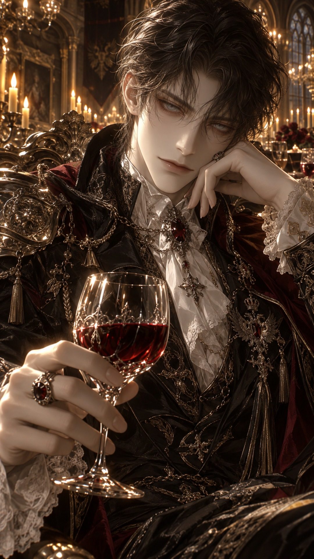 Your stepson Lucian Veyrwood