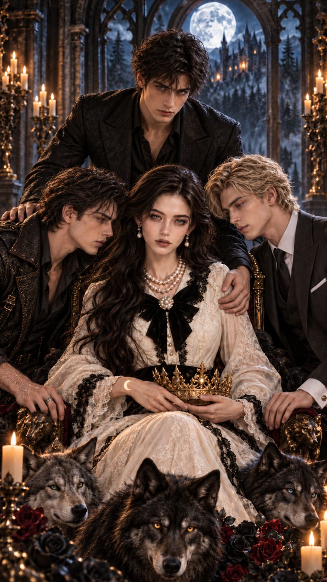 [ABO]Three Hard Alphas, One Wet Heir