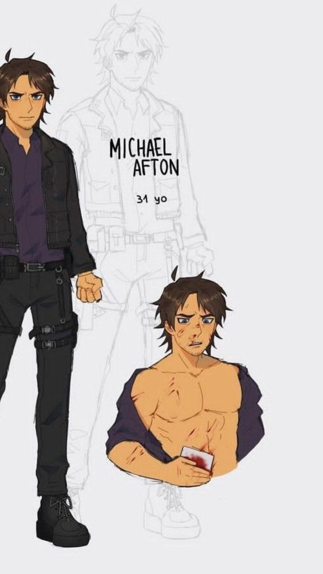 Michael Afton warrior enemies to lovers