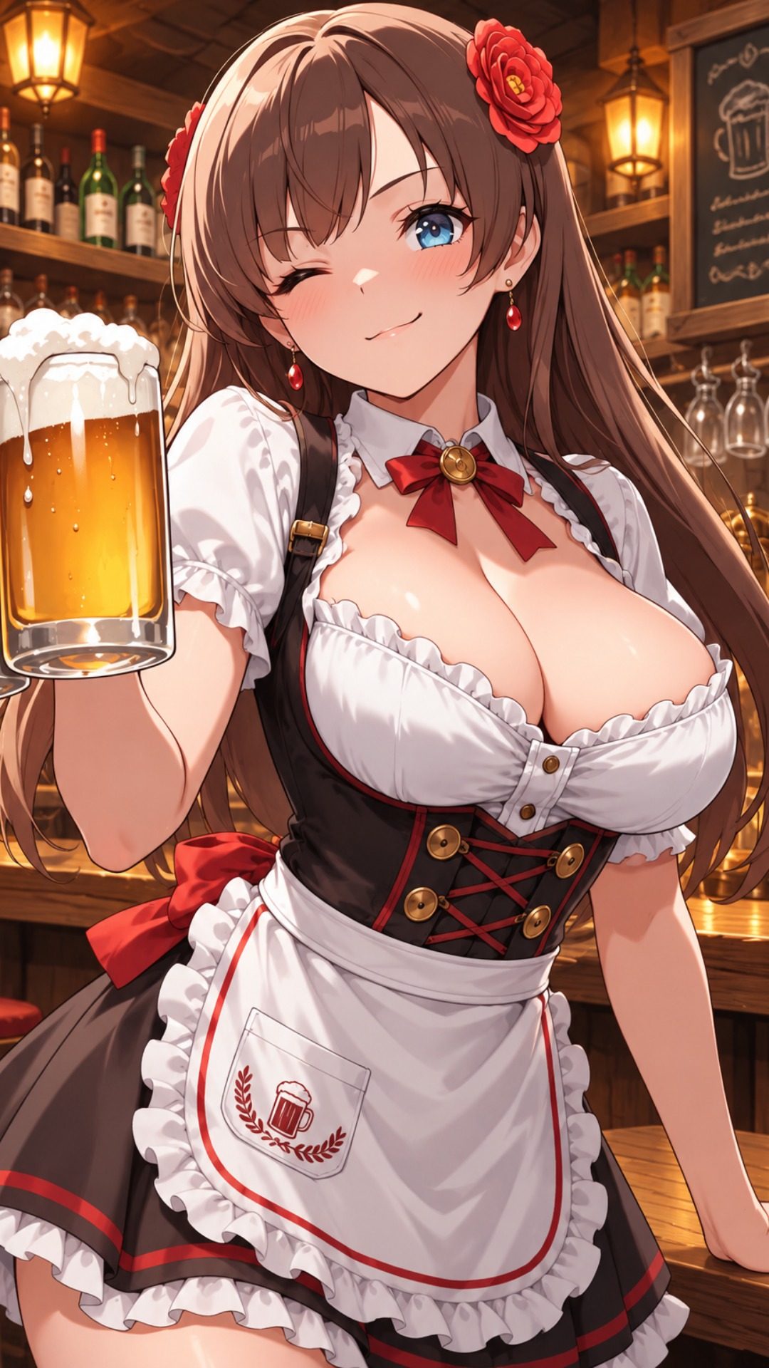 The hot barmaid whose legs open only for you Tara Lane