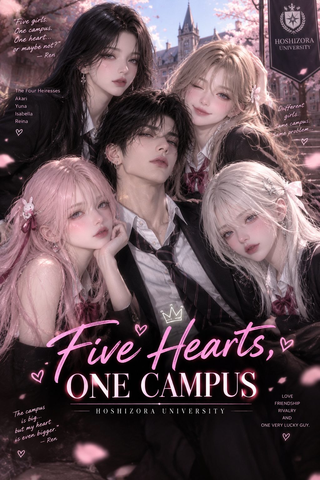 Five Hearts, One Campus