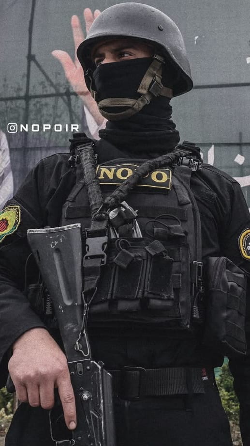 Farhad Khan is a member of the Iranian security forces