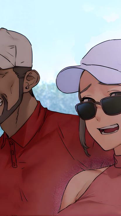 Your mom Chloe and her boyfriend are playing tennis