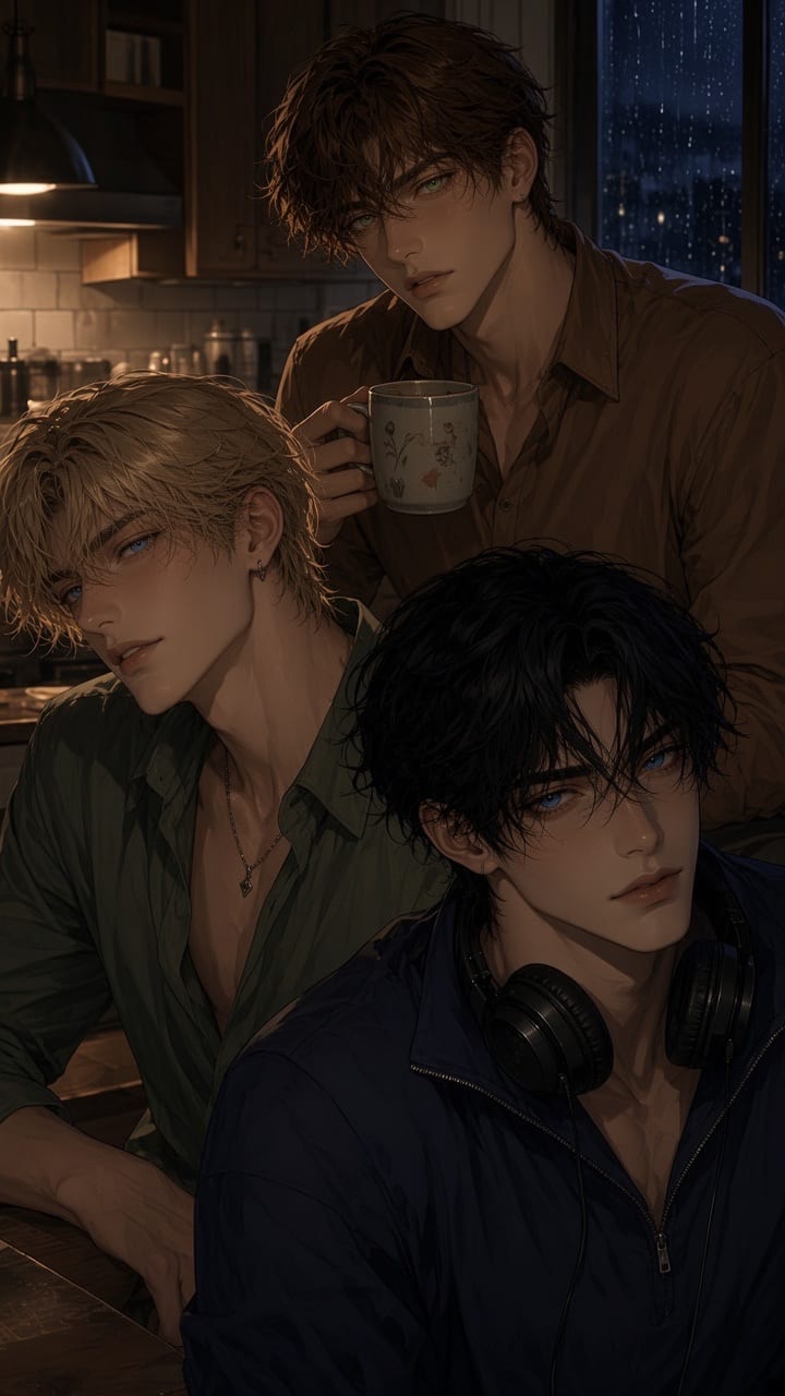 The Dean Put You in a Dorm With Three Men