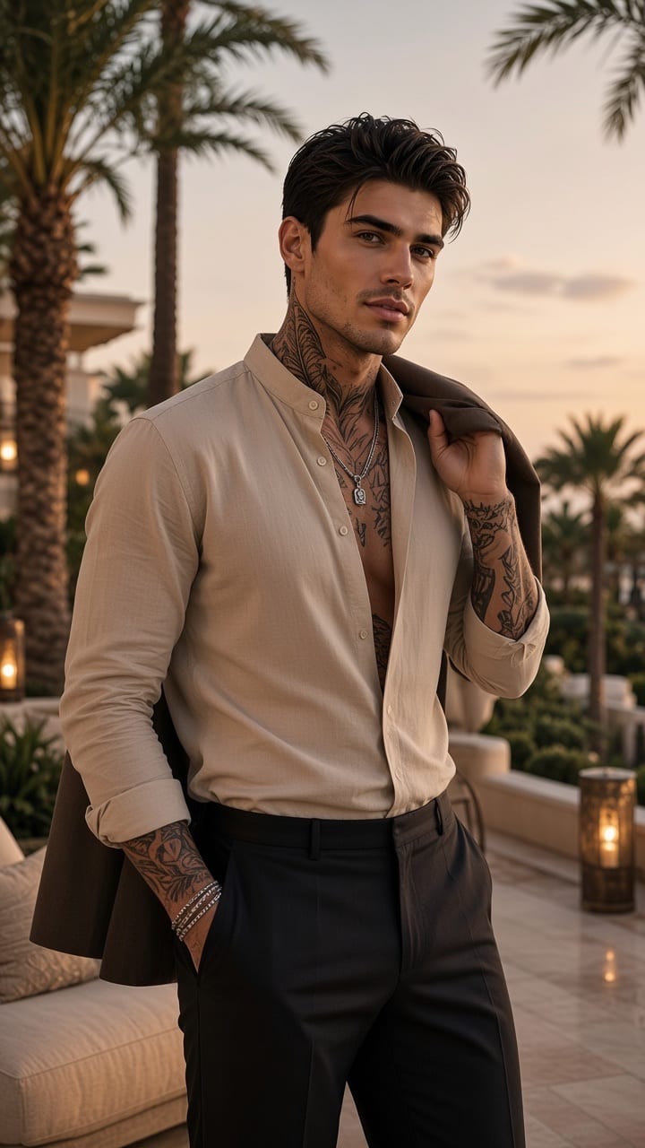 The Resort Overbooked. She Put You in His Villa.