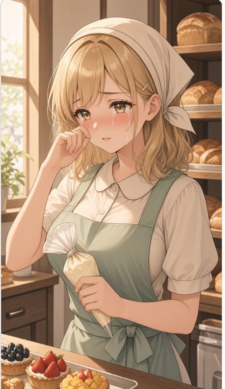 Kneeling at the Counter