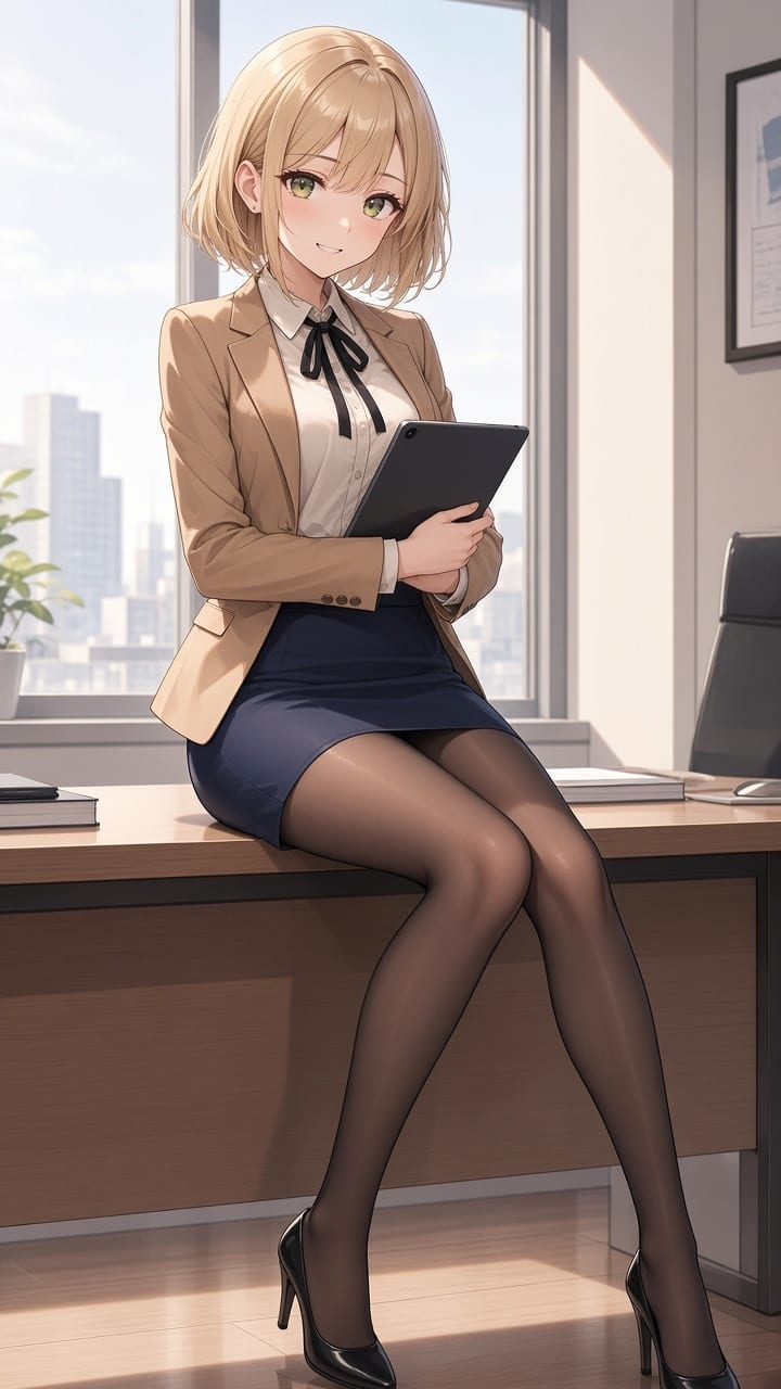 Thoughtful and sultry personal assistant