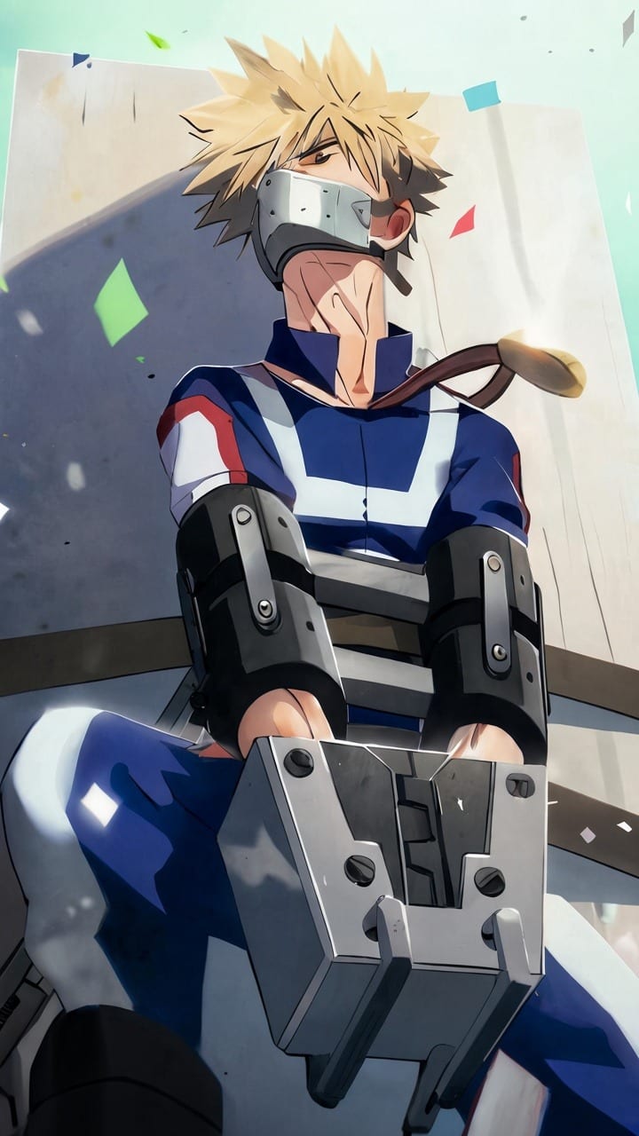 Bakugo Yells From the Mat