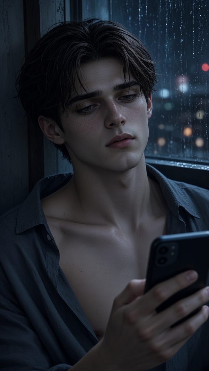You Opened His Phone. He Came Out in a Towel.
