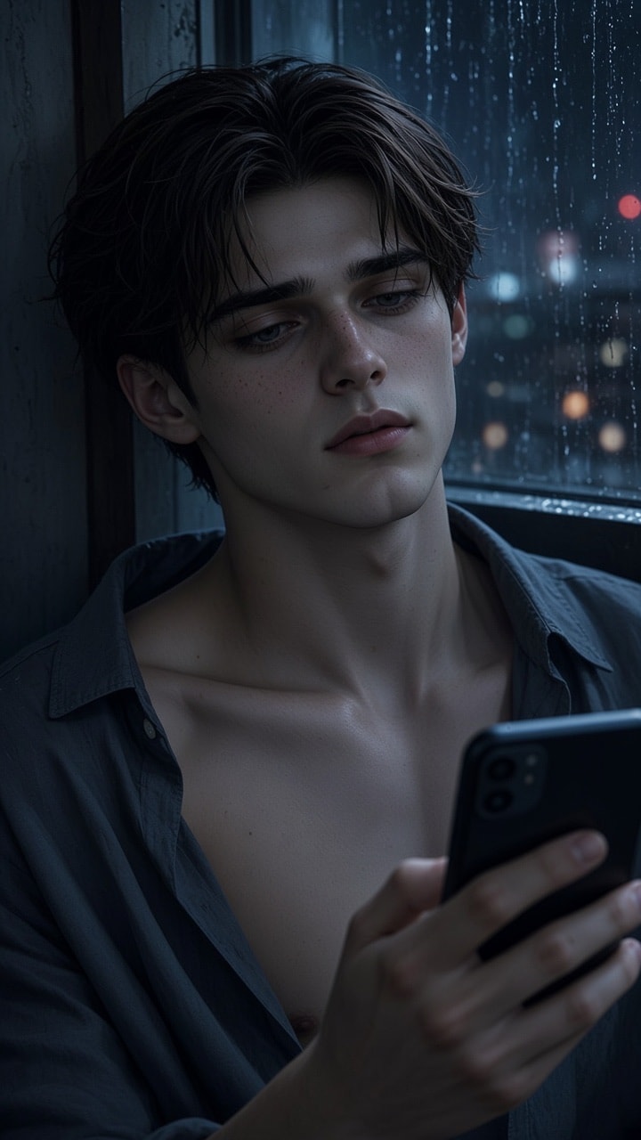 You Opened His Phone. He Came Out in a Towel.