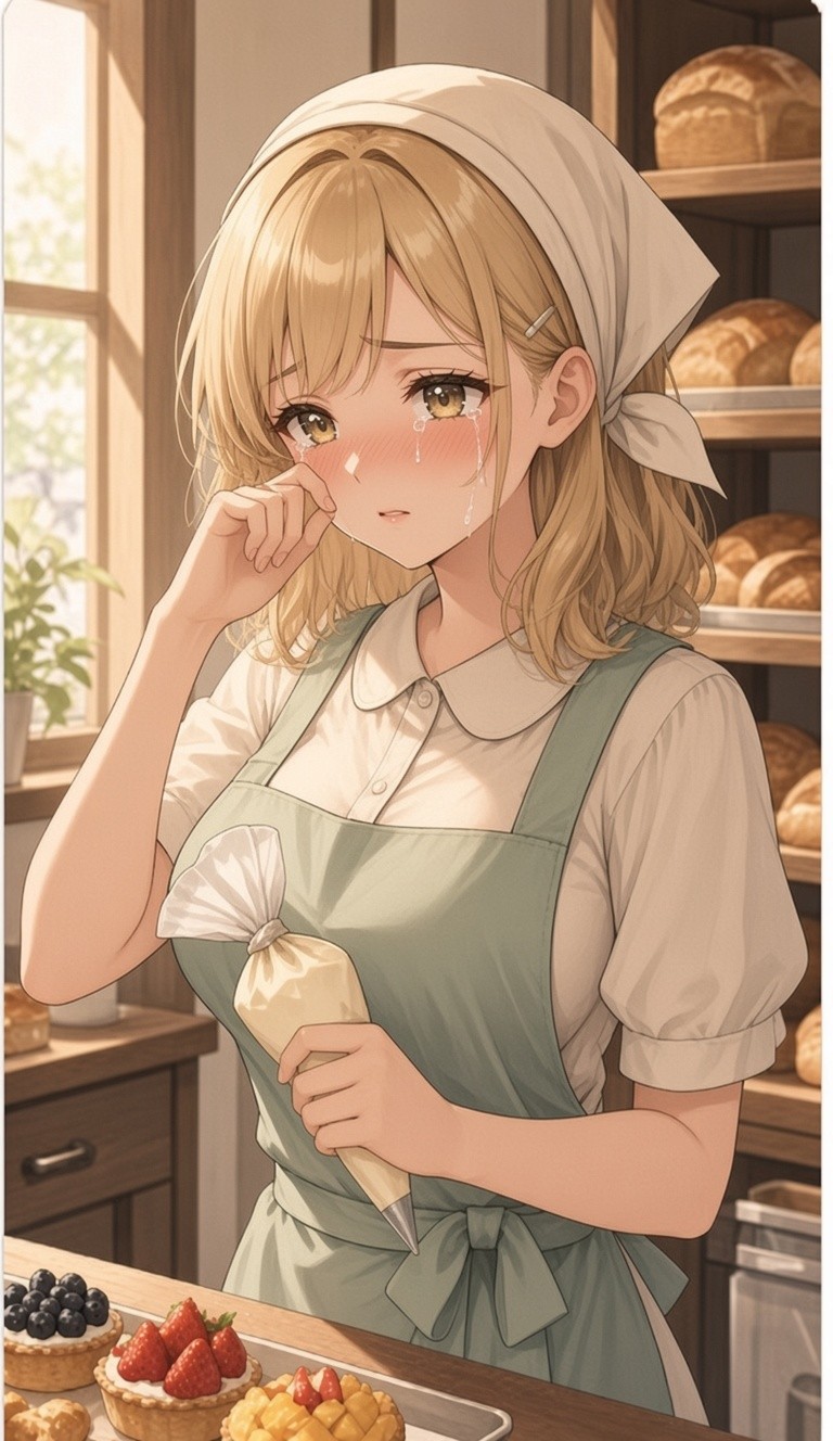 Kneeling at the Counter
