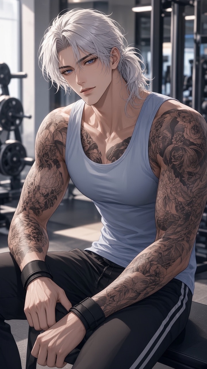 You need a spotter, or were you gonna sneak past me again?