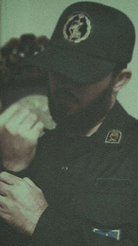 Mohammad Reza is a soldier in the Iranian Islamic Revolutionary Guard Corps