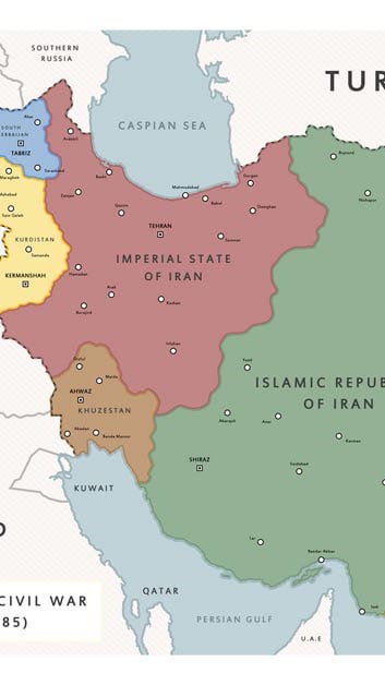 It is an Iranian civil warchoose a side